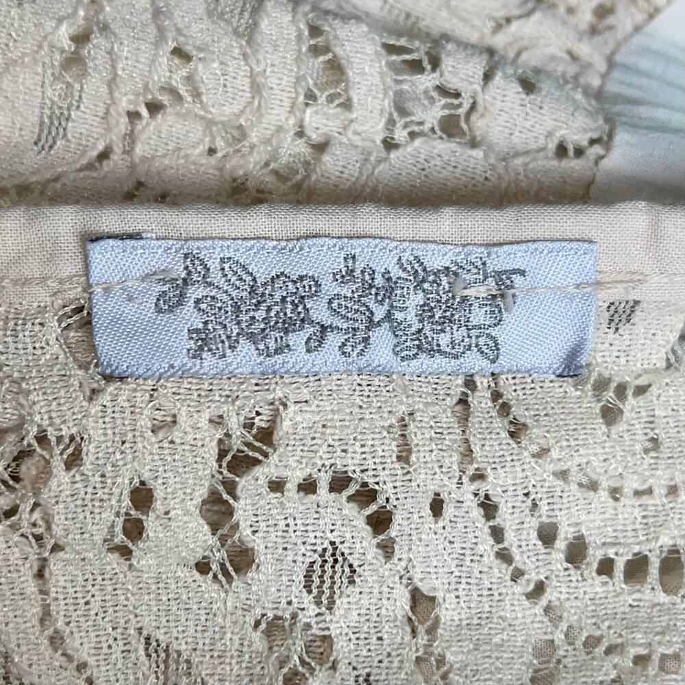Lace Boho Maxi Dress Cotton - Picture 9 of 10